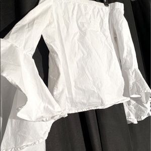 Off the shoulder shirt